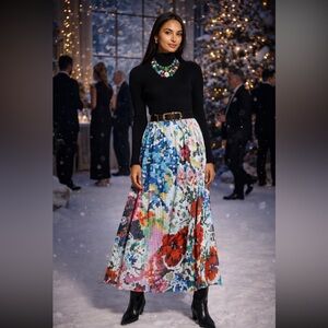 Anthropologie NWT The Thea Twofer Sweater Dress: Kirstin Lamb Edition size S.